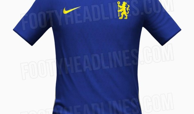 半岛体育下载-切尔西26/27主场球衣谍照：采用黄色狮子队徽，搭配亮蓝色底色